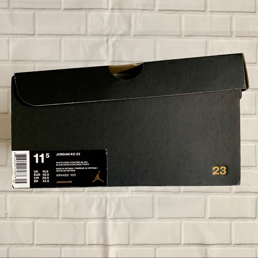 New Men’s Air Jordan KO 23 US 11.5 Concord Sneaker - Picture 6 of 6